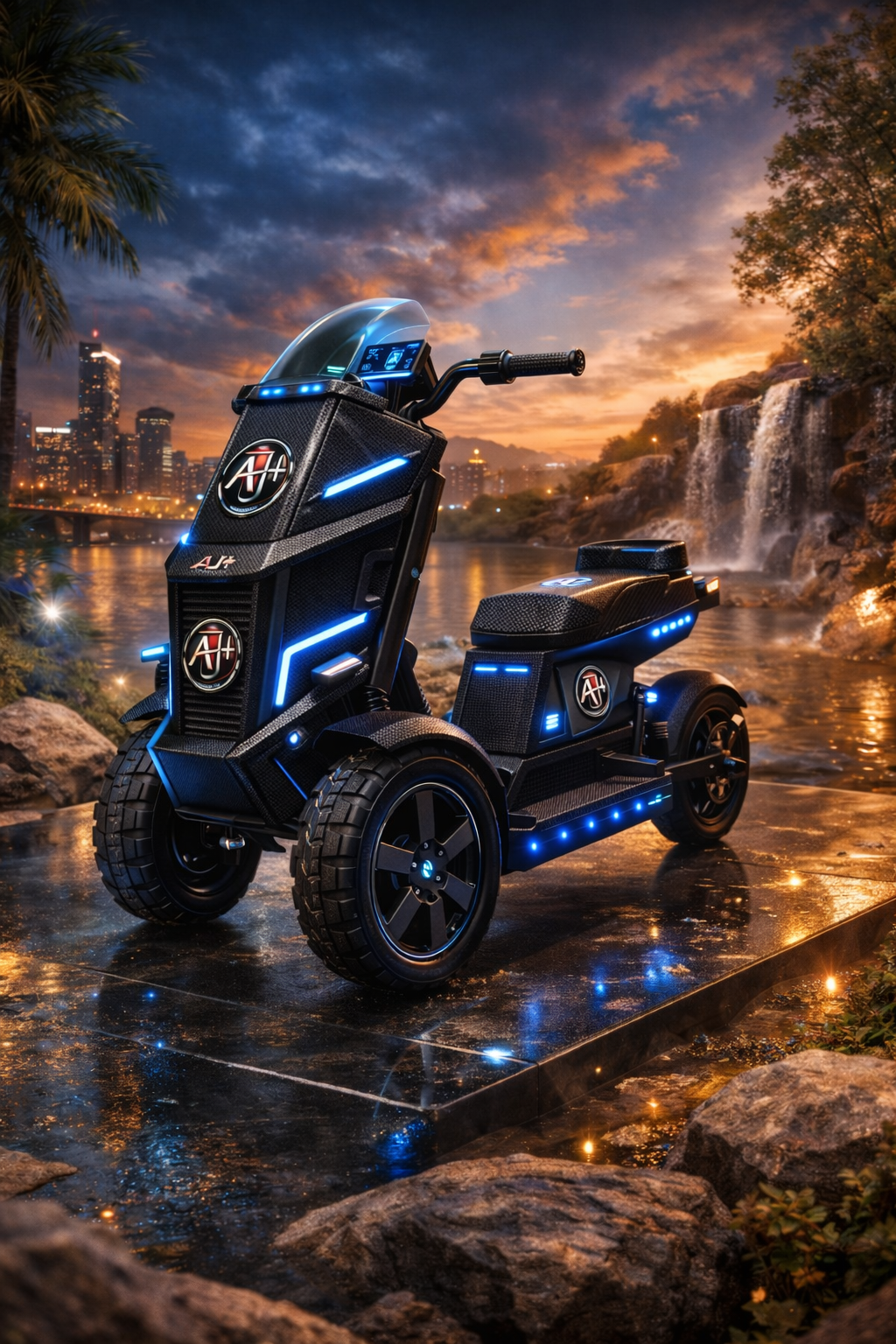 Trottinette Électrique 3 Roues